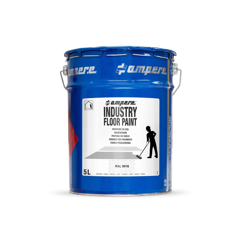 A.M.P.E.R.E. Rotulador de suelo blanco 5L Traffic Floor Paint