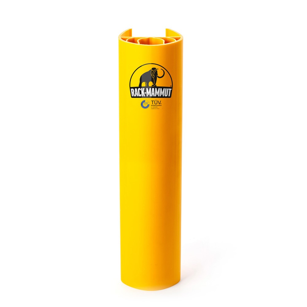 A.M.P.E.R.E. Protector de patas de estantería Rack Mammut®, de plástico, amarillo