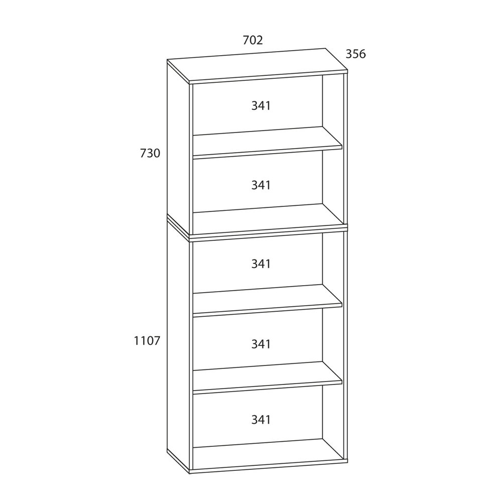 Número de imagen del producto 2: Armario Lona XXL con puertas batientes, gris