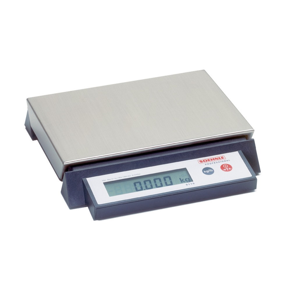 báscula compacta SOEHNLE, An x F 295 x 210 mm, capacidad de pesado máx. 6 kg