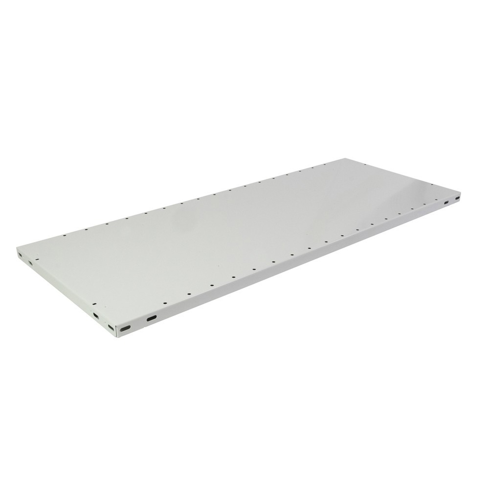 Balda MULTIplus150 para estantería de cargas pequeñas SCHULTE, C/E 150 kg, A x F 1.000 x 600 mm, gris claro