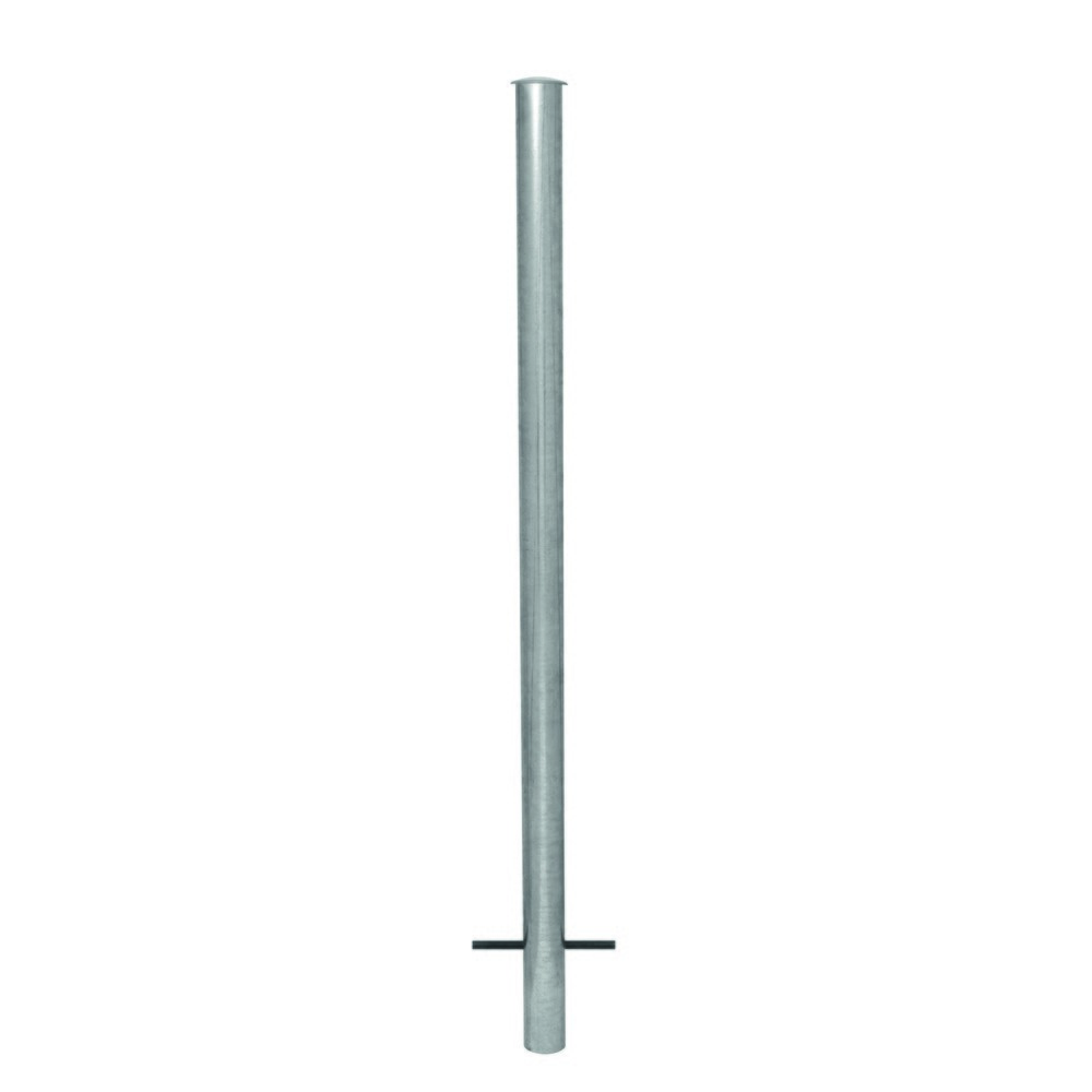 Barandillas del sistema URBAN, tubo basculante, Ø 60 mm, altura por encima del pasillo 1.000 mm, para fijar en hormigón, galvanizado por inmersión en caliente