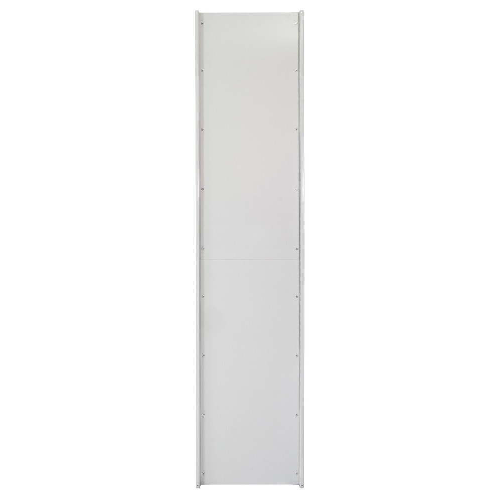 Imagen del producto: Bastidor completamente chapado con perfil en T MULTIplus para estantería de cargas pequeñas SCHULTE, gris claro, premontado, H x L 2.000 x 400 mm