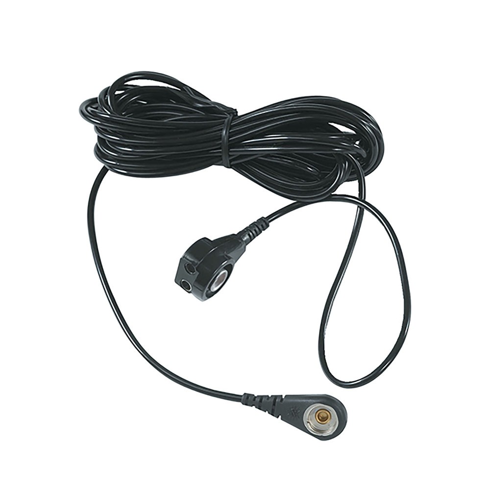 Cable a tierra para alfombrilla de trabajo NoTrax 052, con conector