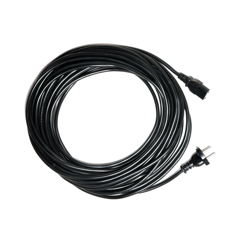 Cable de red para aspirador en seco SPRiNTUS MAXIMUS pro, longitud 15 m, negro