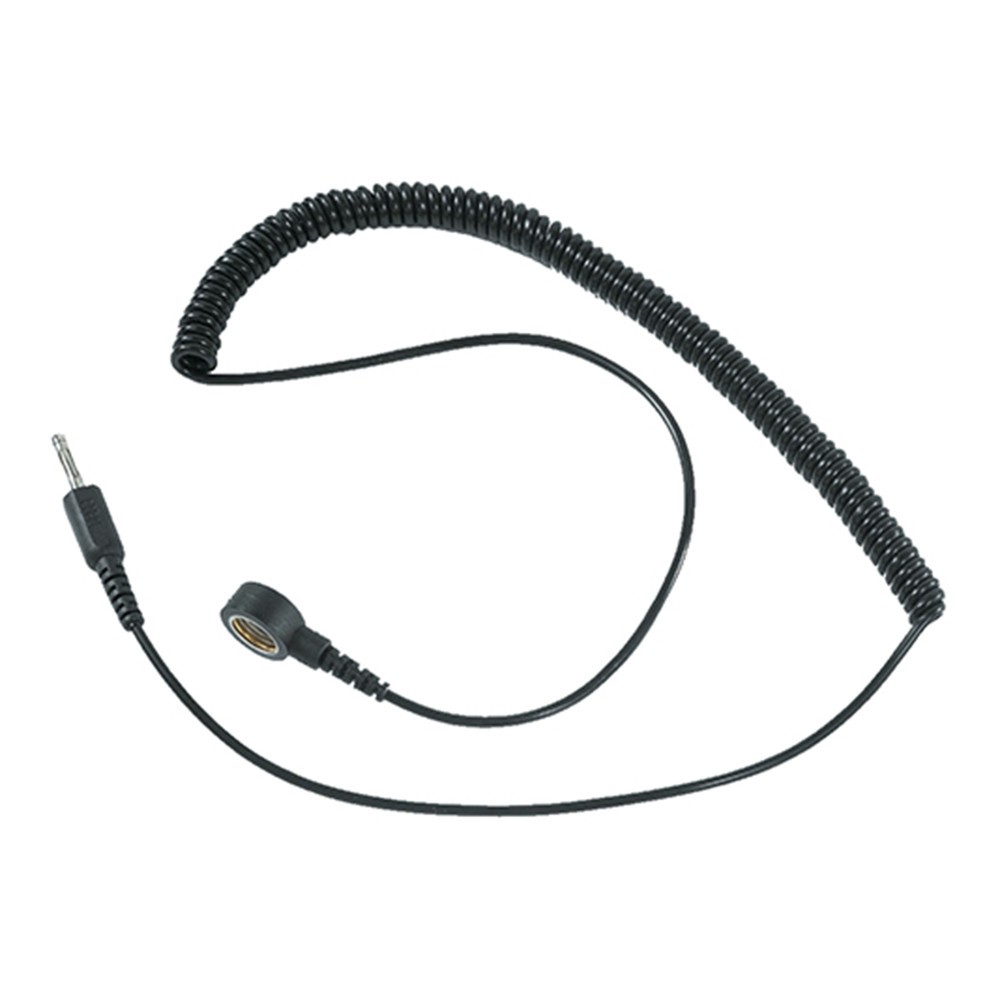 Cable espiral ESD para alfombrillas de trabajo NoTrax Anti-Stat POP™/High Tech POP™