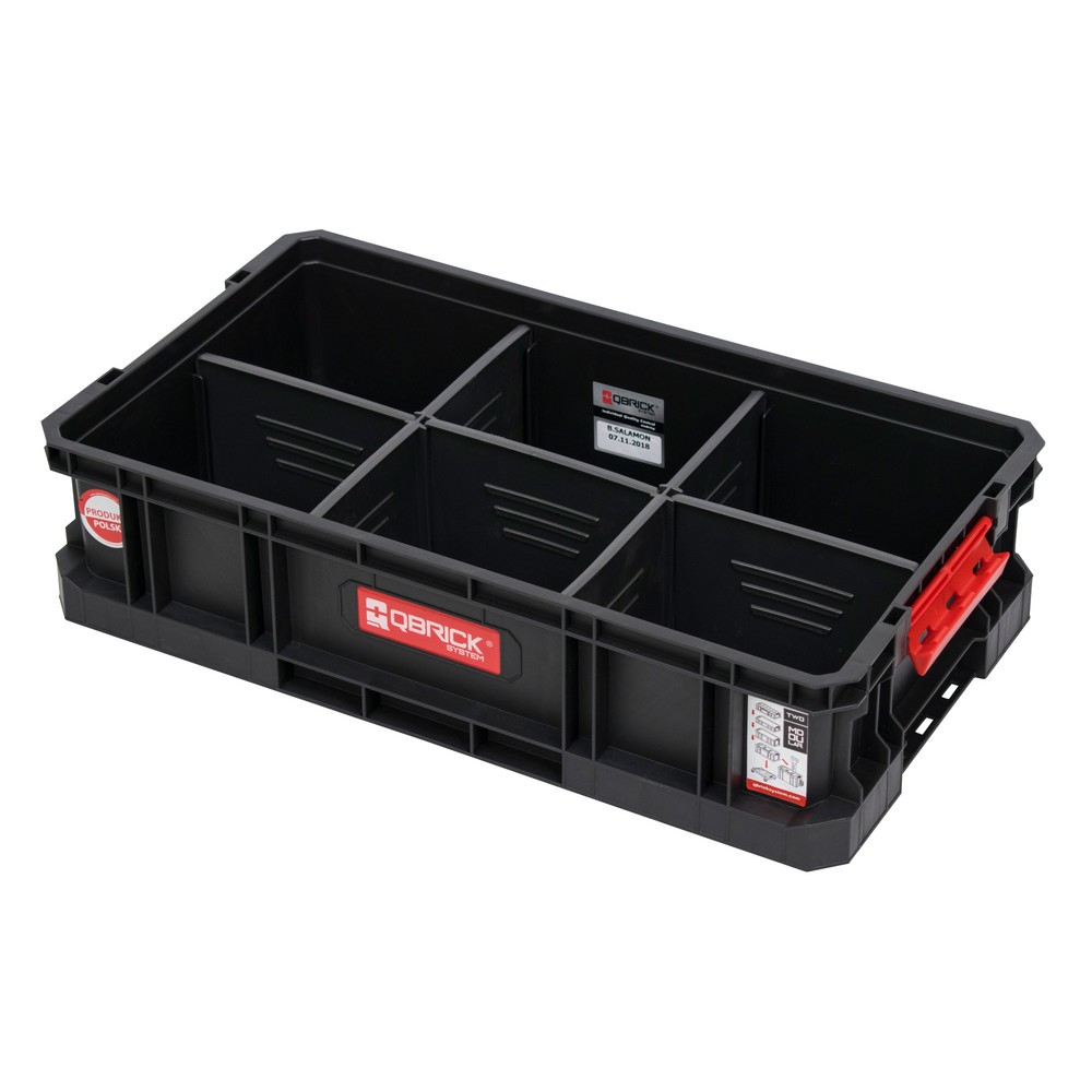 Caja de herramientas QBRICK SISTEM SYSTEM TWO BOX 100 FLEX, H x A x F 145 x 560 x 320 mm