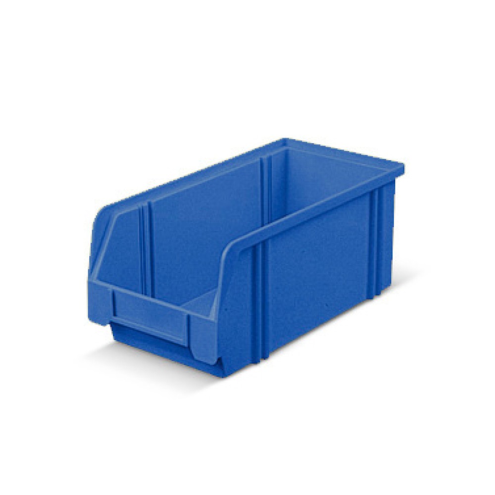 Cajas de almacenaje de poliestireno, H x A x F 130 x 140 x 290 mm, azul