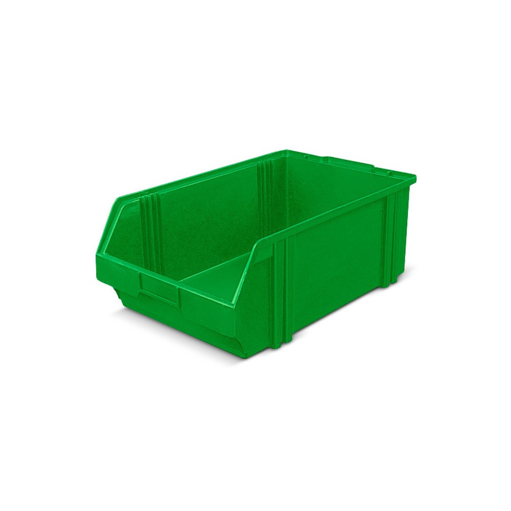 Cajas de almacenaje de poliestireno, H x A x F 180 x 300 x 500 mm, verde