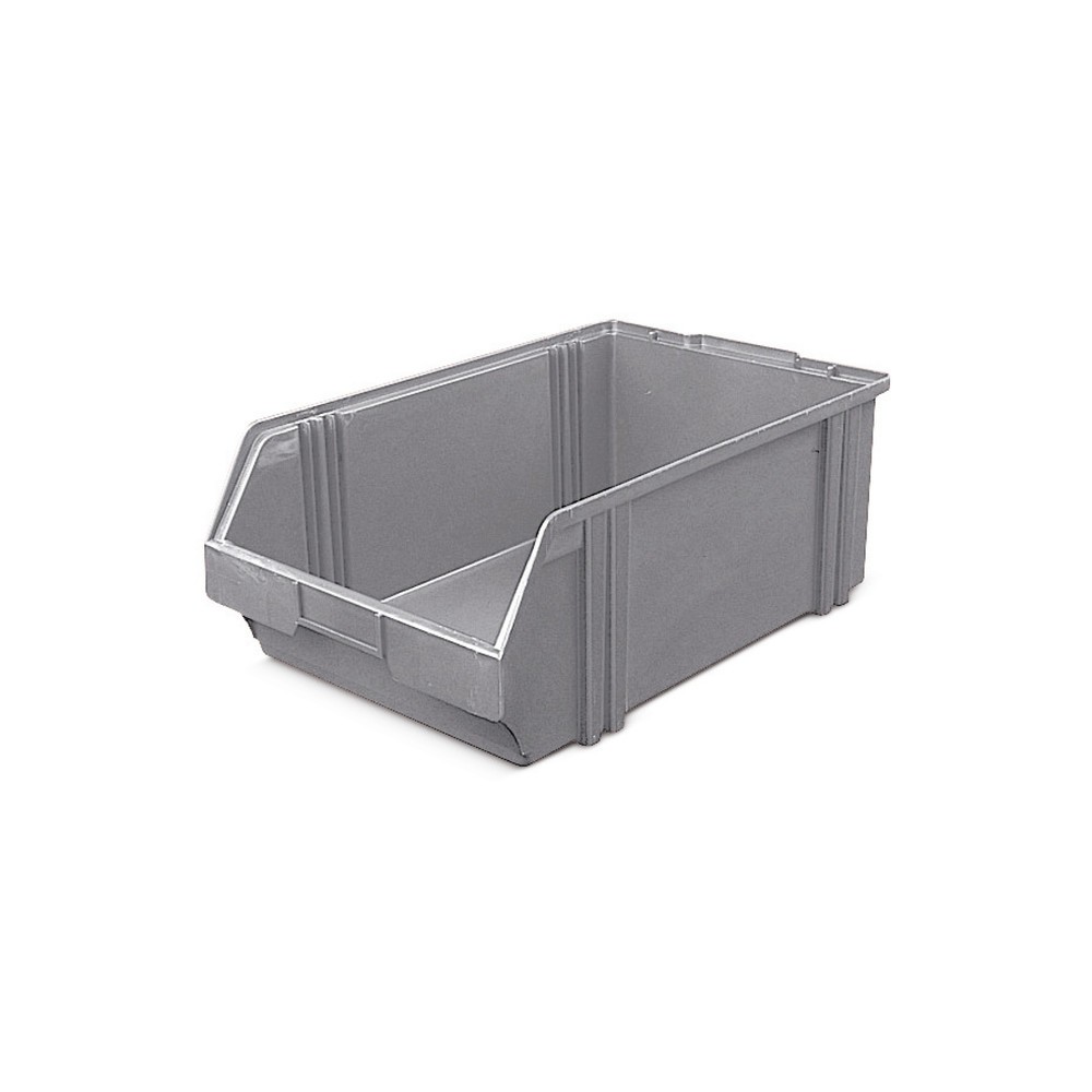 Cajas de almacenaje de poliestireno, H x A x F 180 x 300 x 500 mm, gris