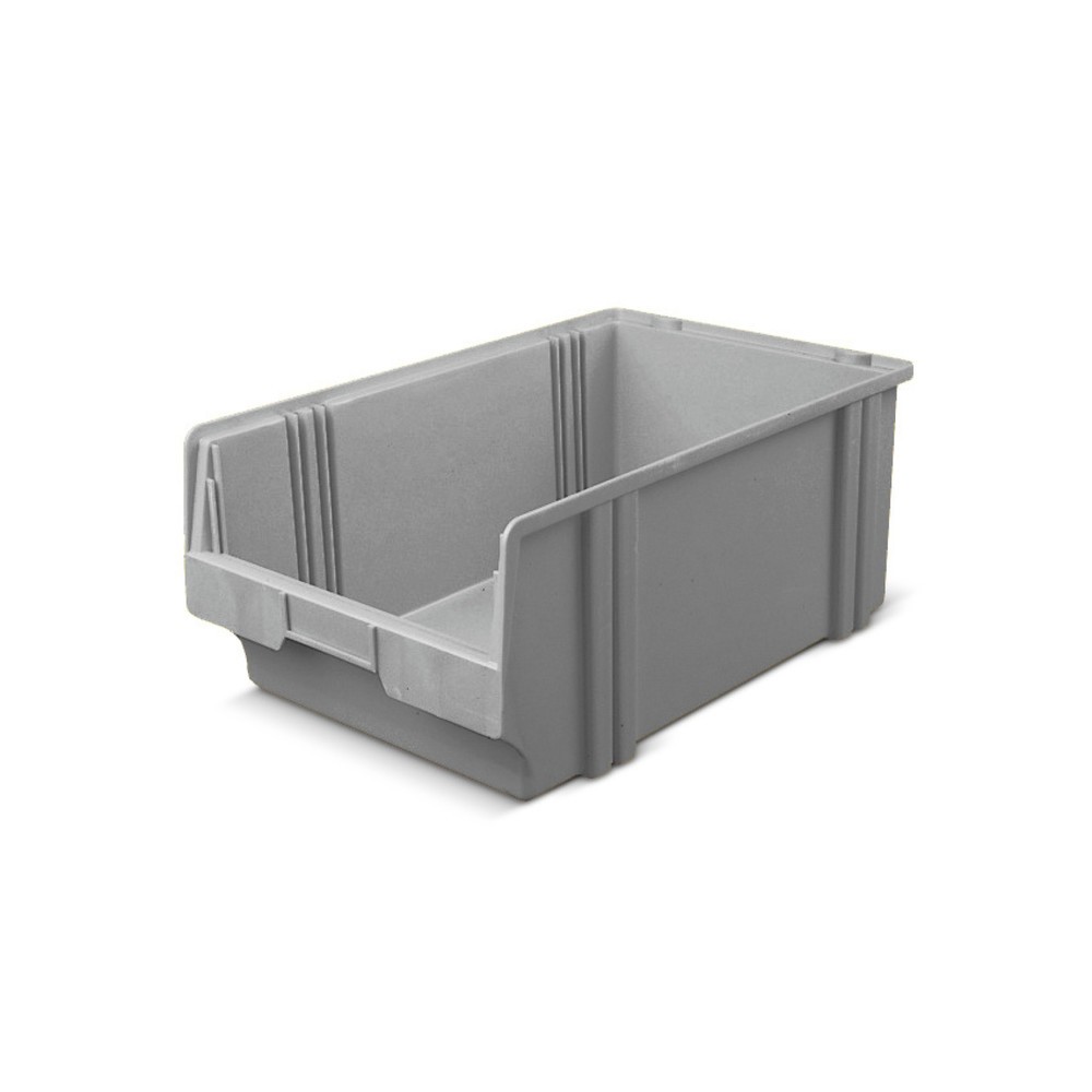 Cajas de almacenaje de poliestireno, H x A x F 200 x 300 x 500 mm, gris