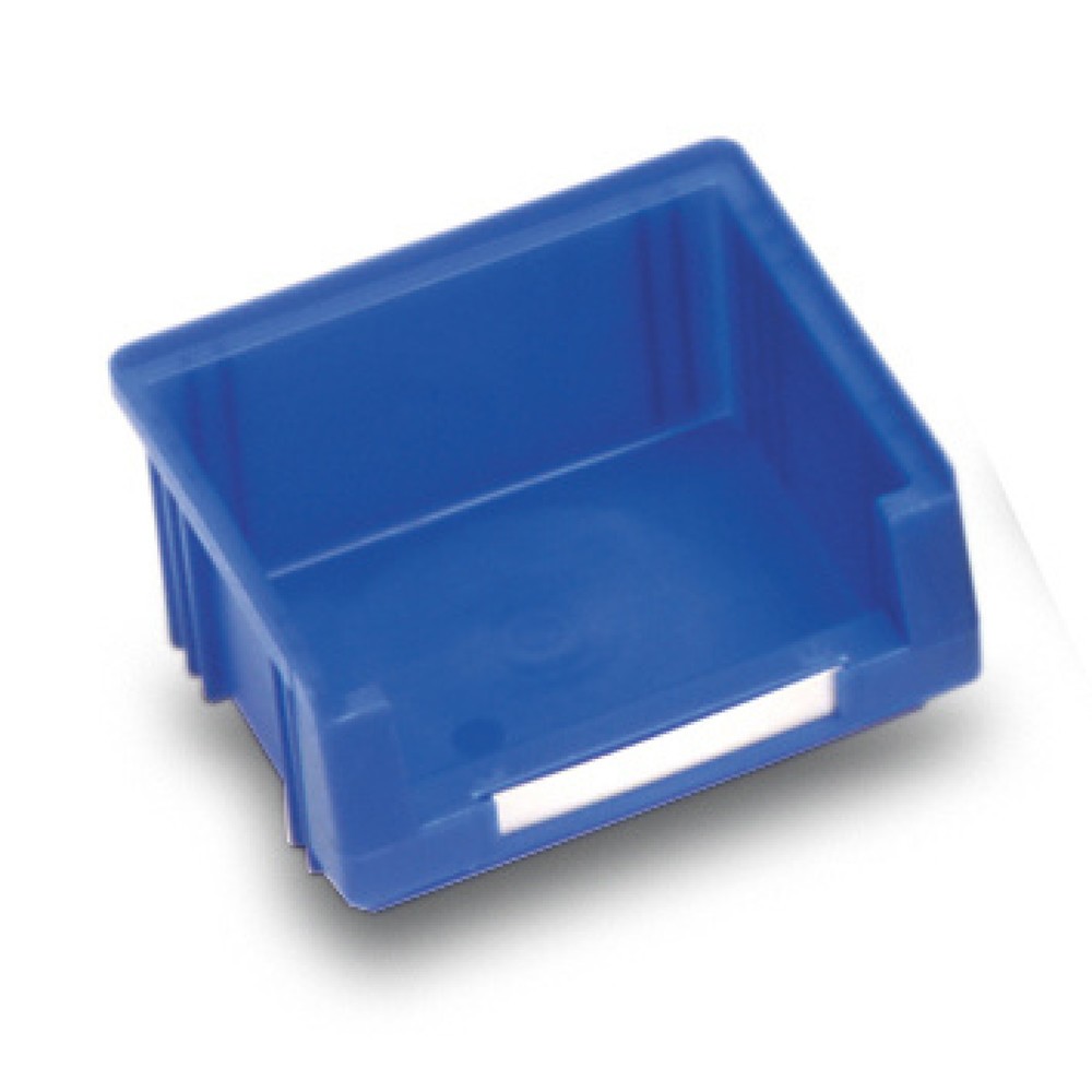 Cajas de almacenaje de polipropileno, H x A x F 50 x 102 x 89 mm, azul