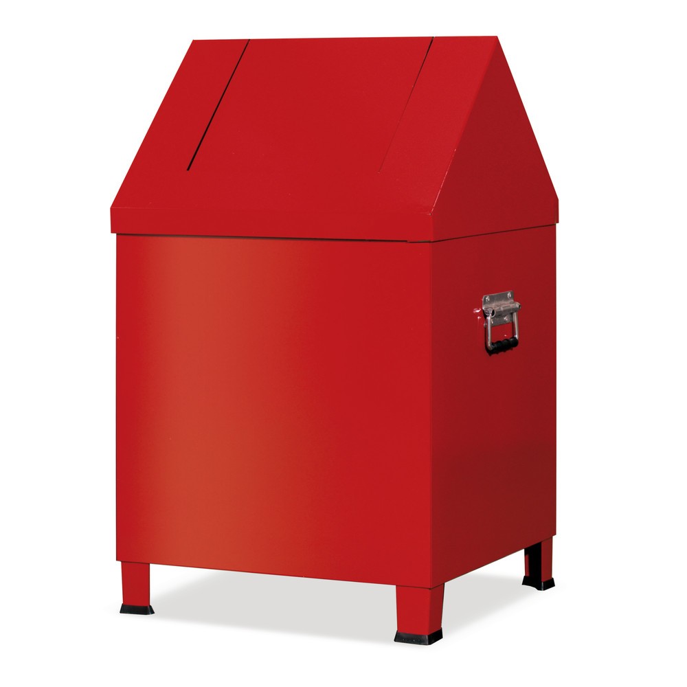 Cajón para estopa HEMMDAL, HxAxF 680 x 400 x 400 mm, rojo fuego