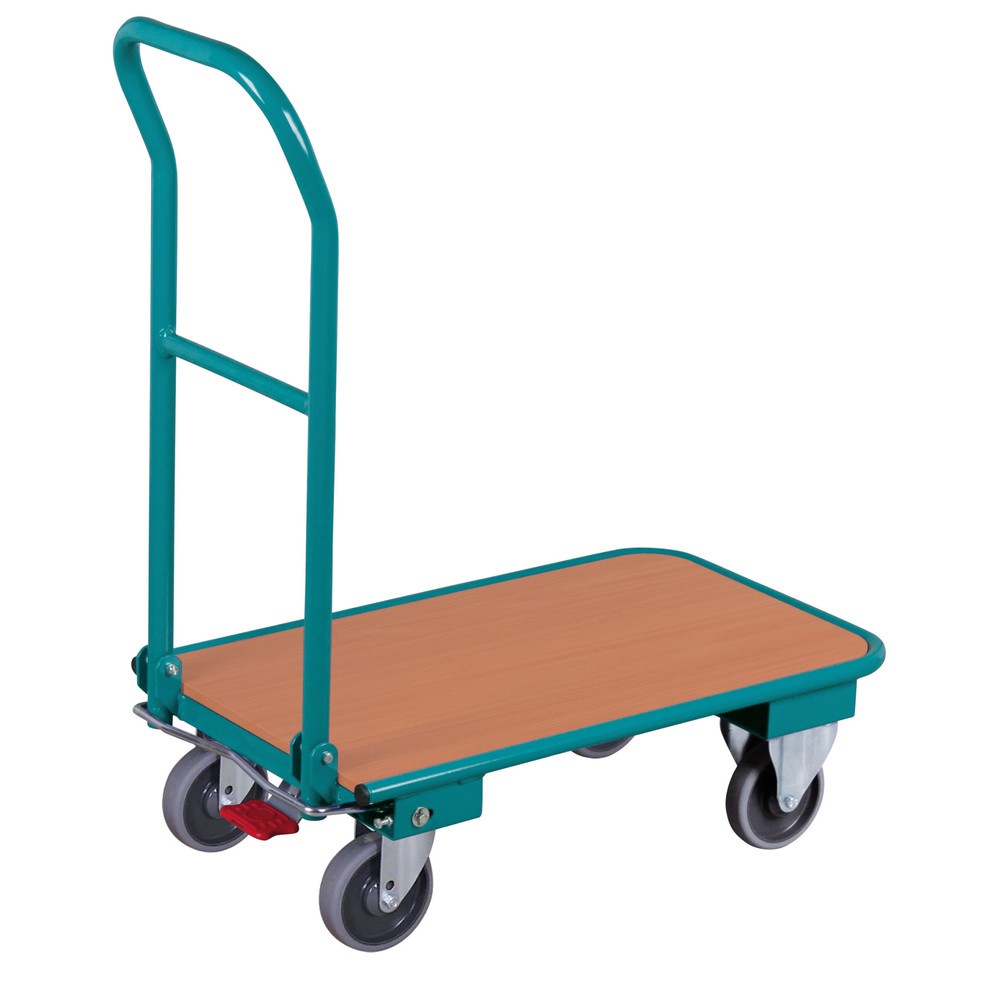 Carro de transporte Ameise®, abatible, CC 150 kg, superficie de carga An x La 450 x 720 mm