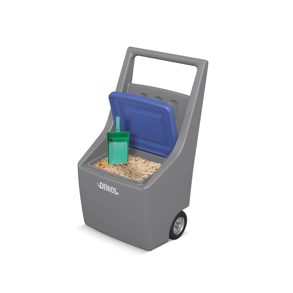 carro de transporte de grano GritCaddy para gránulos de encuadernación, volumen 60 litros