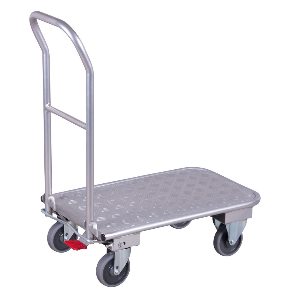 carro|plataforma de transporte Ameise®, aluminio, superficie de carga 600 An x F 900 mm