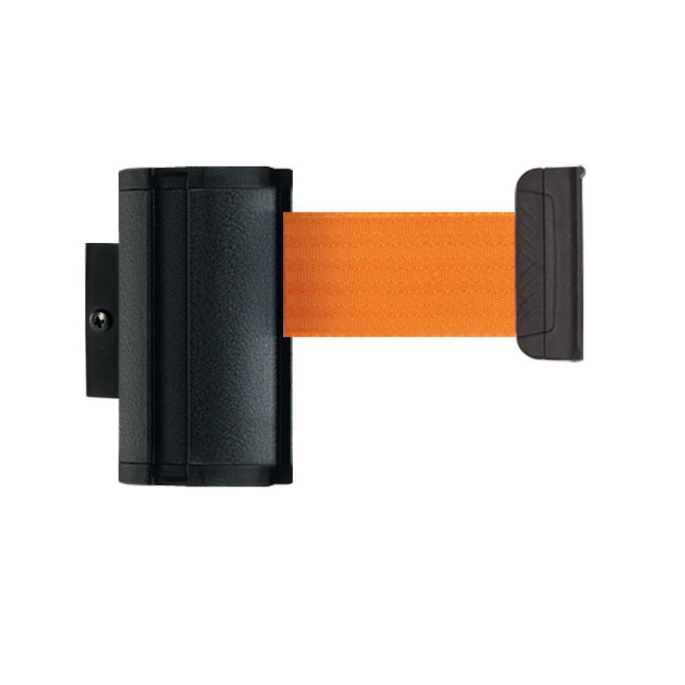 Cinta de pared para acordonar L para colgar, longitud 3,7 m, naranja