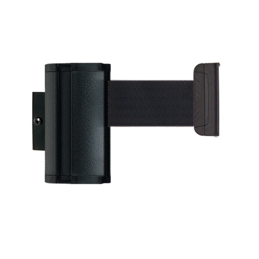 Cinta de pared para acordonar L para colgar, longitud 3,7 m, negro