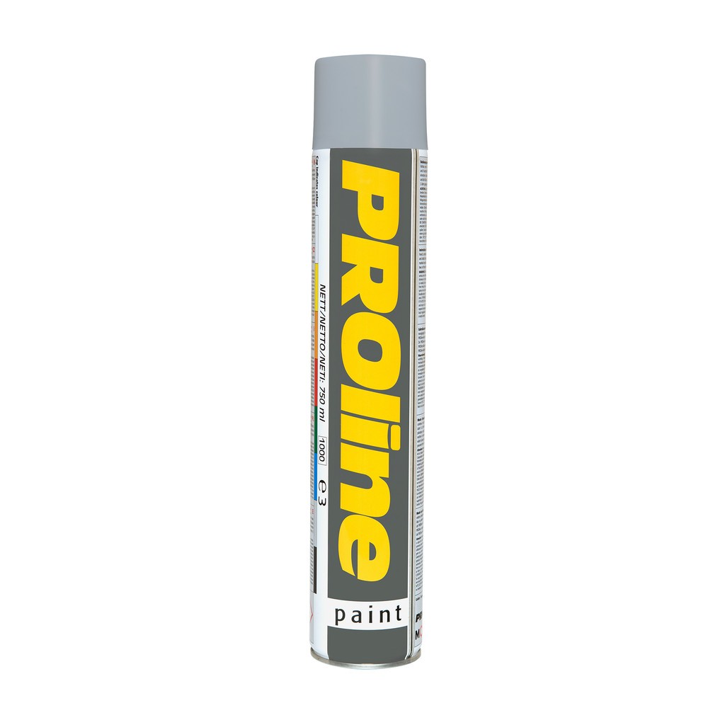 Color de señalización PROline-paint, 0,75 l, 1 unidad, gris