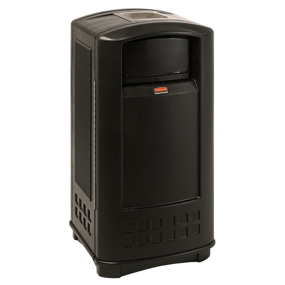 Landmark™ Jr. 132,5 L contenedor de residuos negro