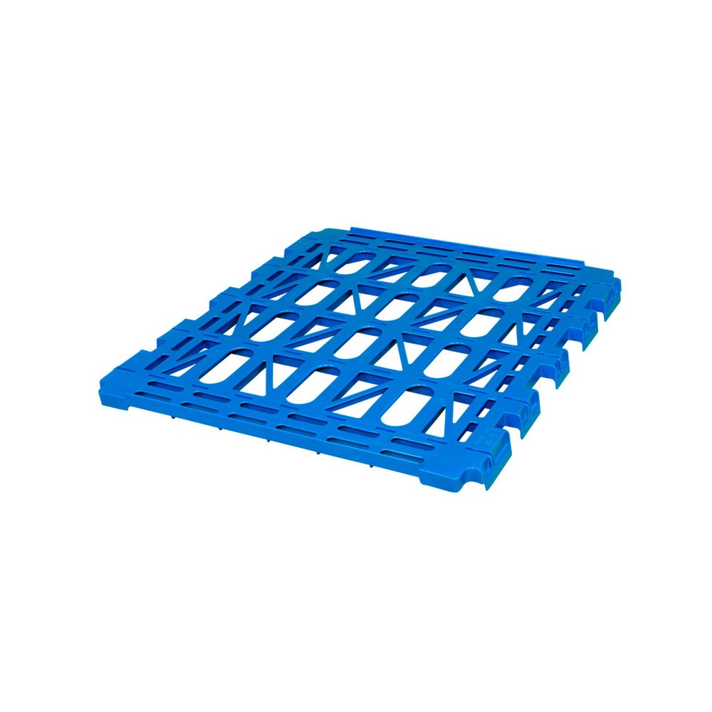 Estante intermedio de HDPE para contenedores rodantes Classic 3 caras, An x F 710 x 760 mm