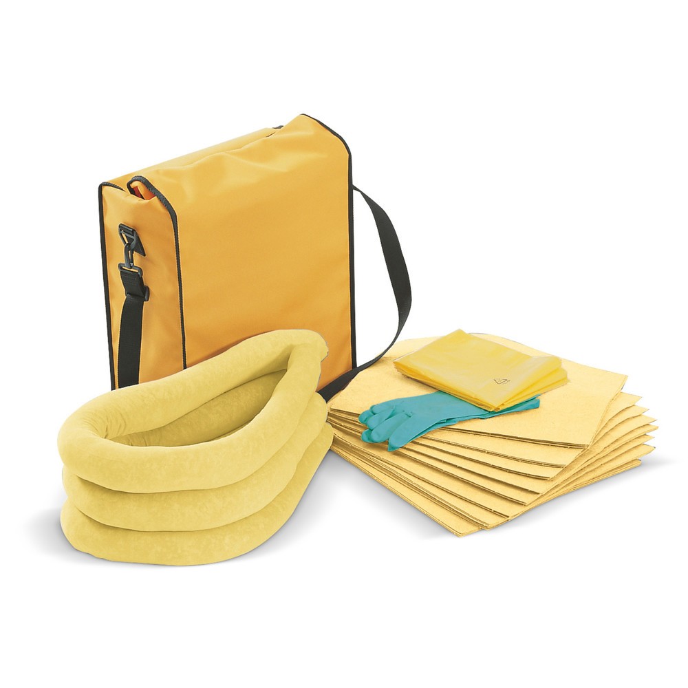 Kit de emergencia en bolsa resistente a la intemperie, productos químicos, capacidad 48 litros