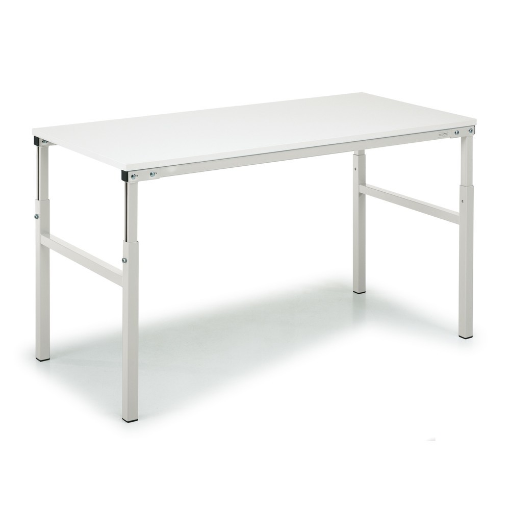 Mesa de trabajo TRESTON, básica ajustable en altura, CC 150 kg, LxA 700 x 500 mm