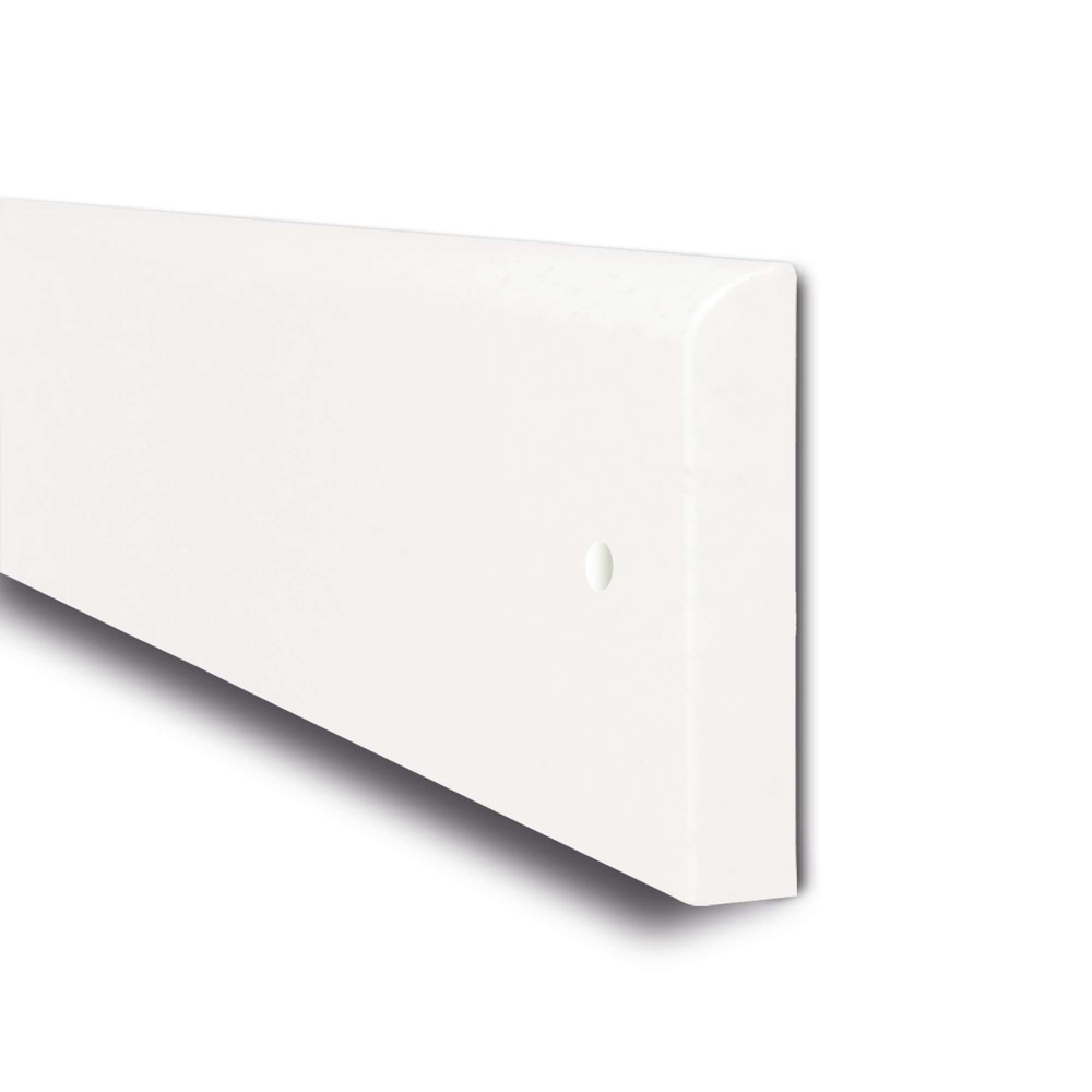 Protector de arañazos de pared blanco Altura 150 mm Espesor 10 mm