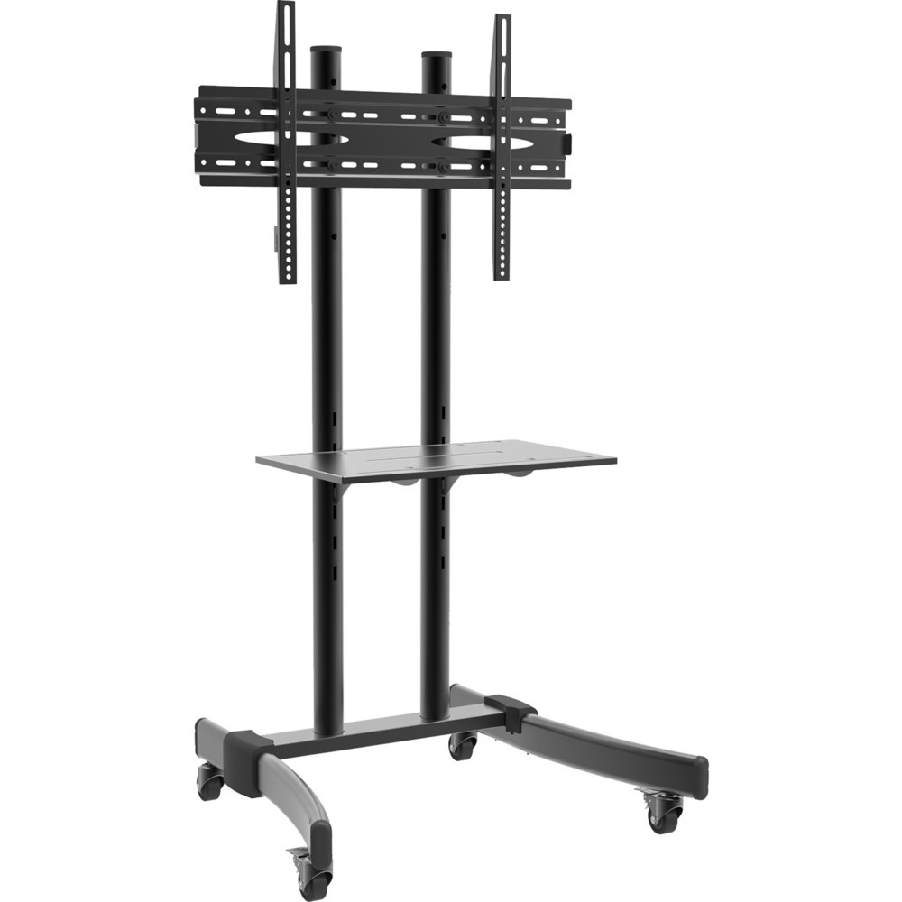 Soporte vertical de TV B-MS 125 ajustable en altura, negro