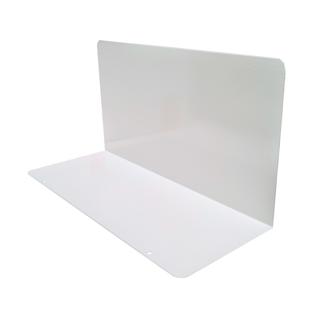 Sujetalibros para estantería de cargas pequeñas SCHULTE, gris claro, H x L 200 x 300 mm