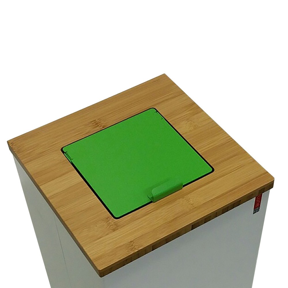 Tapa para cubo de residuos LUNE Paxa Medium, verde