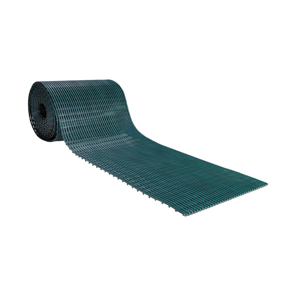 Heronrib 2000 - Alfombrilla de malla flexible (PVC, longitud x 500 mm), color verde