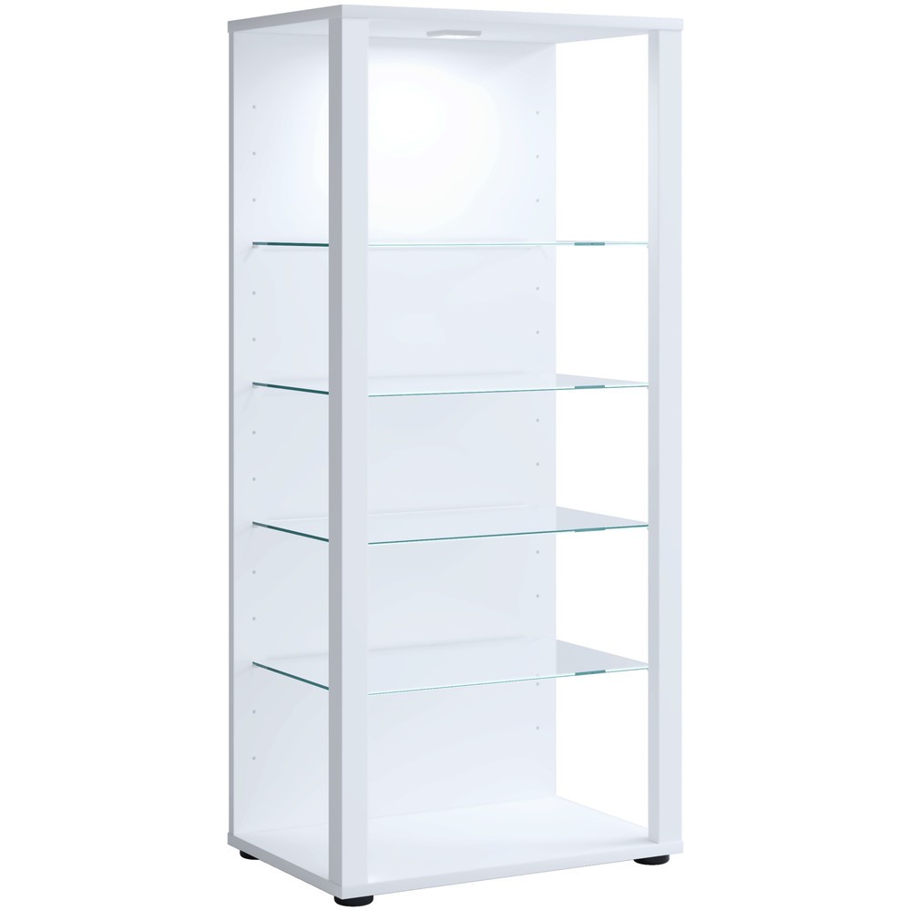 Vitrina vertical Glasol III, blanco