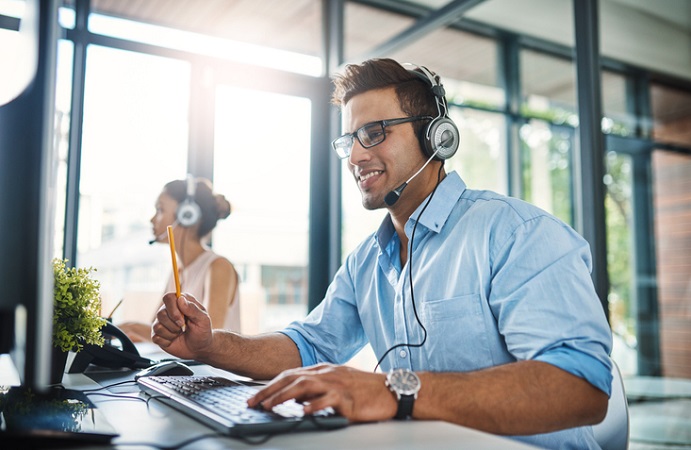 Ergonomisches Arbeiten am Schreibtisch